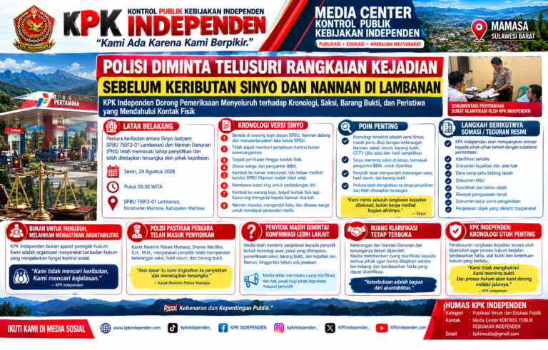 Polisi Diminta Telusuri Rangkaian Kejadian Sebelum Keributan Sinyo dan Nannan di Lambanan